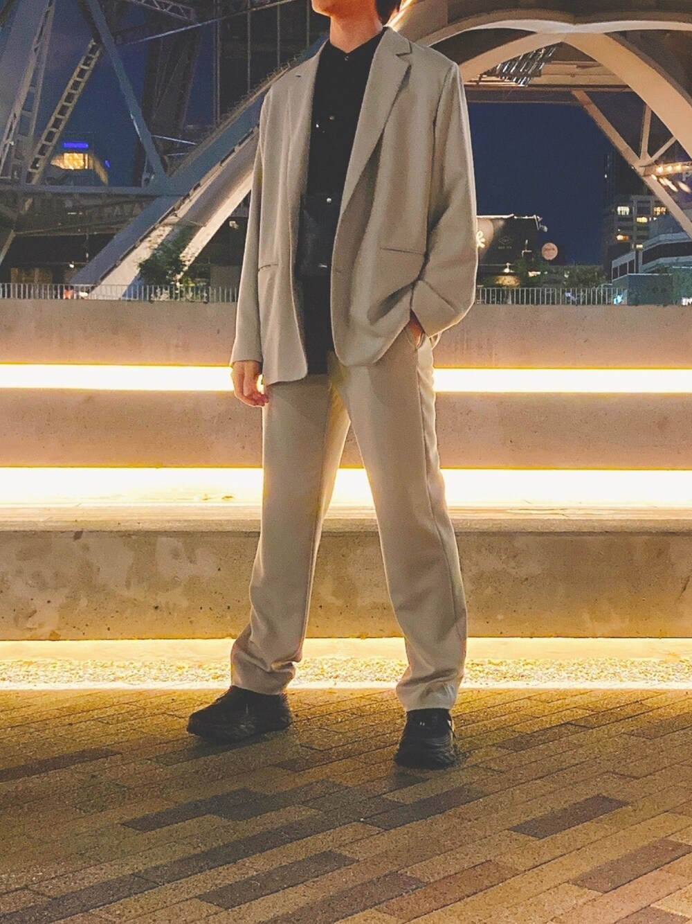 auralee テーラードジャケット　グレー　試着のみ アウトレット】【夏向け】エアクール 洗えるキレイスーツ