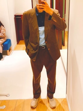 「ポールスミス」｜つくね［相互フォロー］さん（メンズ・178cm・20代）の秋コーディネート