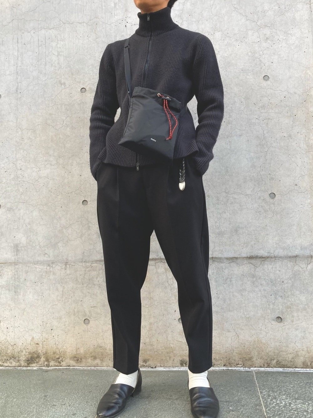 Maison Margiela マルジェラ ドライバーズニット 黒 L 22AW 未使用級