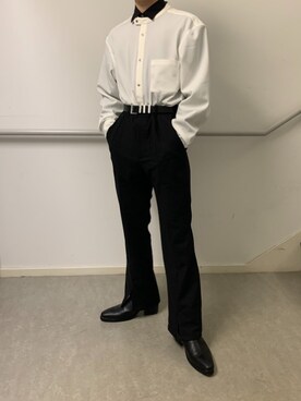「not conventional」｜「アイテム（その他）」を使った、buttio「U170」さん（メンズ・160cm）の冬コーディネート