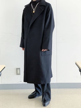 「u170」｜「アイテム（ジャケット/アウター）」を使った、buttio「U170」さん（メンズ・160cm）の冬コーディネート