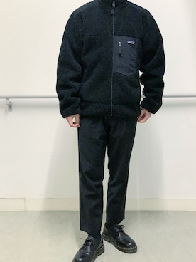 「u170」｜「アイテム（ジャケット/アウター）」を使った、buttio「U170」さん（メンズ・160cm）の冬コーディネート