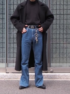 「u170」｜「アイテム（ジャケット/アウター）」を使った、buttio「U170」さん（メンズ・161cm）の春コーディネート