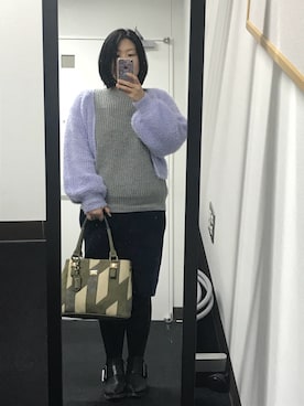 「PATRICK COX（パトリック・コックス）のアイテム（シューズ）」を使った、流石さん（レディース・159cm）の冬コーディネート