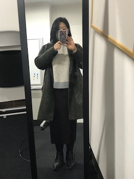 「PATRICK COX（パトリック・コックス）のアイテム（シューズ）」を使った、流石さん（レディース・159cm）の冬コーディネート