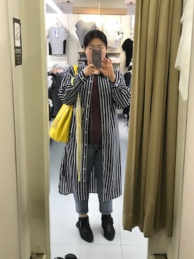 「アイテム（シャツワンピース）」を使った、流石さん（レディース・159cm・30代）の夏コーディネート