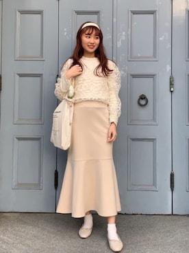 「アイテム（その他雑貨）」を使った、chiharuさん（レディース・165cm）の春コーディネート