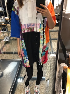 「COTE MER （コートメール）のアイテム（トップス）」を使った、Sayuka Haginoさん（レディース・160cm）の夏コーディネート