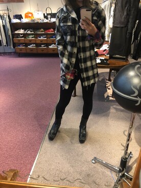 Sayuka Haginoさん(レディース・160cm)の冬コーディネート