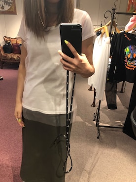 Sayuka Haginoさん（レディース・160cm）の春コーディネート