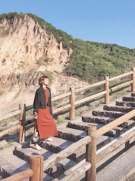「travel」｜「アイテム（ワンピース）」を使った、mavissさん（レディース・160cm）の夏コーディネート
