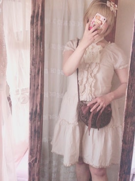 「axes femme（アクシーズファム）のアイテム（ヘアアクセサリー）」を使った、うさぎん。さん（レディース・160cm）の夏コーディネート