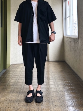 「Marc by Marc Jacobs（マークバイマークジェイコブス）のアイテム（腕時計）」を使った、ssanさん（メンズ・173cm）の夏コーディネート