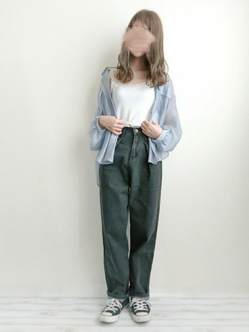 Na Na さんのシャツ ブラウスを使ったコーディネート Zozotown