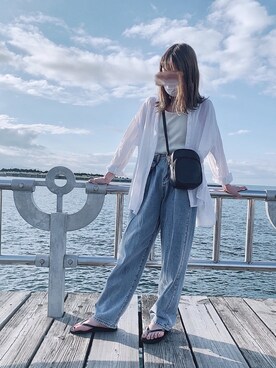 ビーチサンダルを使った 海コーデ のレディース人気ファッションコーディネート Wear