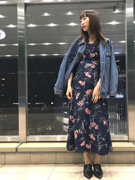 yuki✴︎さん（レディース・166cm）の春コーディネート