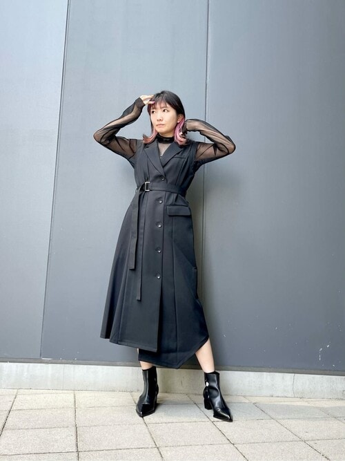 ユナイテッドトウキョウ(United Tokyo) カットワークベストワンピース  