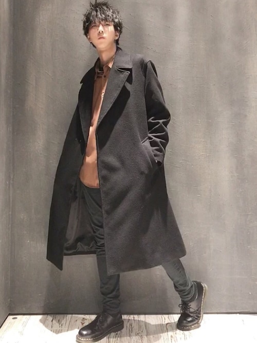 Sei Union Stationのチェスターコートを使ったコーディネート Wear