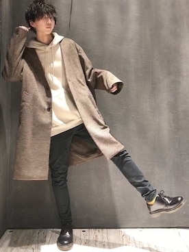 seiさん（メンズ・180cm）の冬コーディネート