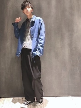 seiさん（メンズ・180cm）の冬コーディネート