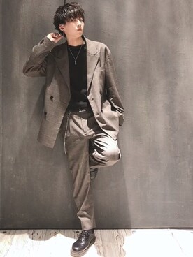 seiさん（メンズ・180cm）の冬コーディネート