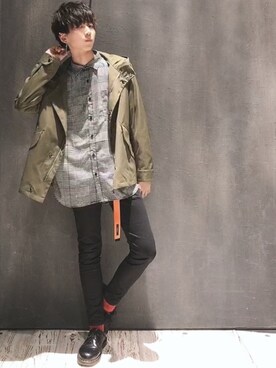 seiさん（メンズ・180cm）の冬コーディネート