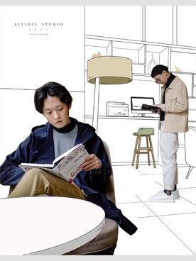 越秀一さんのコーディネート