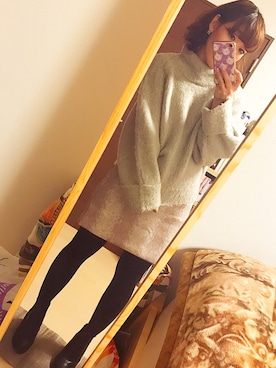 eさん（レディース・155cm）の冬コーディネート