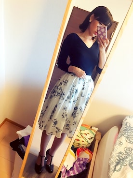 eさん（レディース・155cm）の春コーディネート