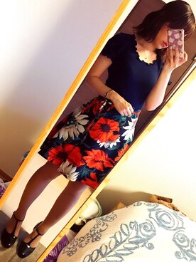 eさん（レディース・155cm）の夏コーディネート