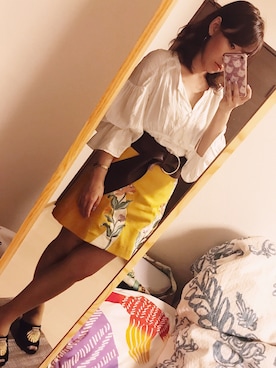 eさん(レディース・155cm)の夏コーディネート