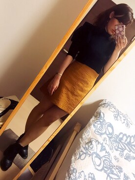 eさん（レディース・155cm）の秋コーディネート