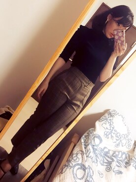 eさん（レディース・155cm）の秋コーディネート