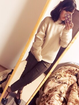 eさん（レディース・155cm）の秋コーディネート
