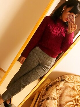 eさん(レディース・155cm)の冬コーディネート