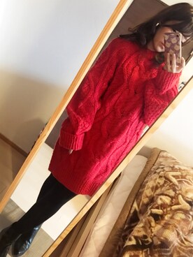 eさん（レディース・155cm）の冬コーディネート