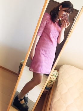 Snidel スナイデル の レースミニワンピース ワンピース ドレス Wear