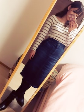 eさん(レディース・155cm)の春コーディネート