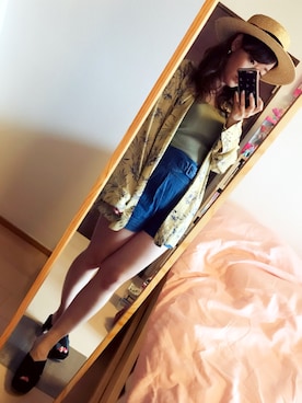 eさん(レディース・155cm)の夏コーディネート