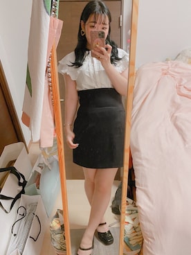 eさん（レディース・155cm）の夏コーディネート