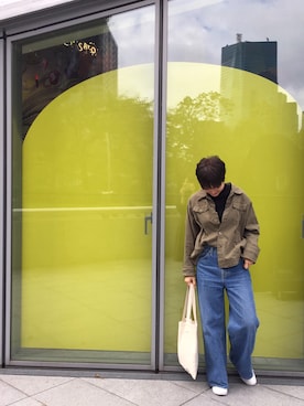 「Doux archives Hamac（ドゥアルシーヴ アマーク）のアイテム」を使った、an.さん（レディース・163cm）の秋コーディネート