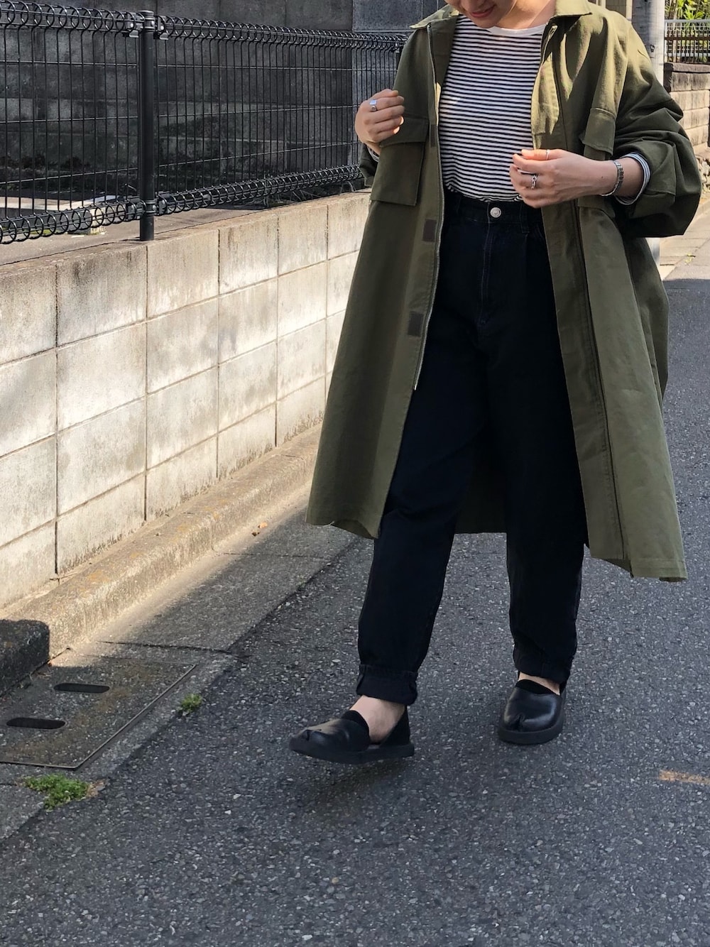 CANAL JEAN（キャナルジーン）の「via j(ヴィアジェイ) スタンドカラー