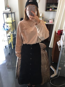 「VENCE（ヴァンス）のアイテム」を使った、Yu...さん（レディース・156cm）の夏コーディネート