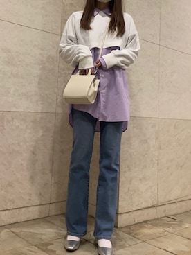 ririさん（レディース・158cm）の春コーディネート