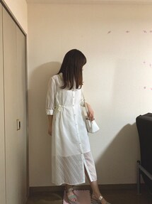 【美品】LOVELESS ラブレス はっ水シアーシャツドレス 美品】LOVELESS ラブレス はっ水シアーシャツドレス - メルカリ