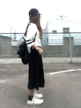 「アイテム（腕時計、ブラウン系）」を使った、てあみさん（レディース・153cm）の春コーディネート