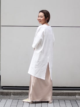 「アイテム（バレエシューズ）」を使った、JOINT WORKSさん（レディース・156cm・20代）の春コーディネート