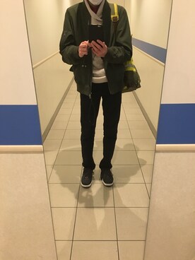 シンディーさん(メンズ・171cm)の春コーディネート