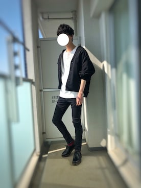 「ブルゾンジャケット」｜nosukeさん（メンズ・179cm）の春コーディネート