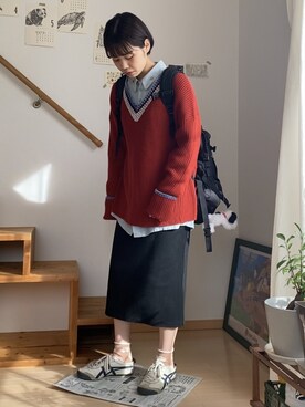 アボカドチーズナンさん（レディース・166cm）の春コーディネート